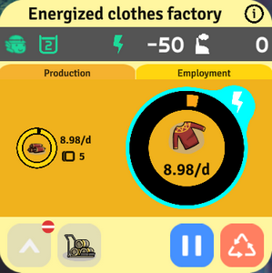 Energized building boosted